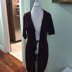 Short sleeve sweater